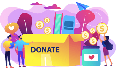 Donation illustration